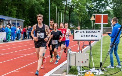 Jacelyn Gruppen met haas Jordy Dikkers naar winst in BB Lopers Baan Classic