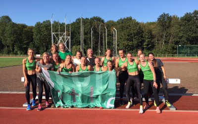 Winst en promotie dames Groningen Atletiek